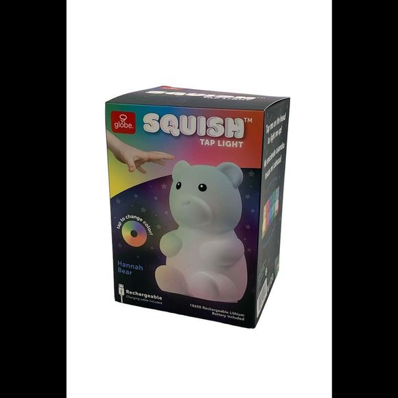 Globe Electric Multicolor Rechargeable Animal Lights Hannah Bear - Picture 1 of 2